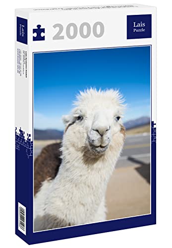 Lais Puzzle Llama en Primer Plano en el altiplano de Tucumán, Argentina 2000 Piezas