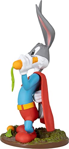 Lansay Movie Maniacs - Bugs Bunny en Traje de Superman - Looney Tunes - Figura de colección y Accesorios - Personajes de Cine - A Partir de 12 años