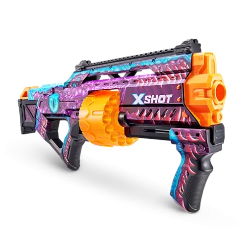 Lanzadora de Dardos de Espuma X-Shot Skins Enigma Last Stand (16 Dardos) de ZURU