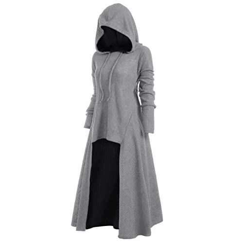 Laonajkd Disfraz Halloween Mujer 2023 Disfraces Halloween Mujer Vestido Vintage Gótico para Mujer Vestido de Cosplay Disfraz de Sirvient Disfraz Cortesana Vampiro, Novia Fantasma