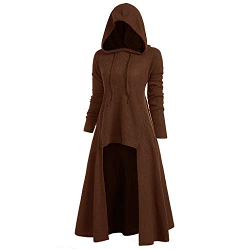 Laonajkd Vestido Medieval Mujer Disfarce Carnaval Mujer Vestido Vintage Gótico para Mujer Disfraz de Cosplay Vestido Renacentista Disfraz Bruja Mujer Gracioso Fiestas y Eventos