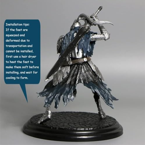 LASIVE Figuras de anime para Souls Dark Statue Action Figure Modelo Personaje Colección Regalo, Artorias Bagged