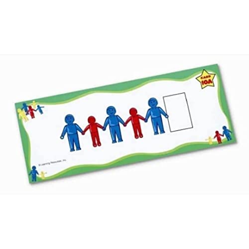 Learning- Tarjetas de Actividades de Doble Cara para Jugar con Las Figuras de Connecting People Resources, Color (LSP3158-UKM) , color, modelo surtido