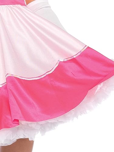 Leg Avenue- Princess Mujer, Color rosa, Large (EUR 42-44) (8309403005)