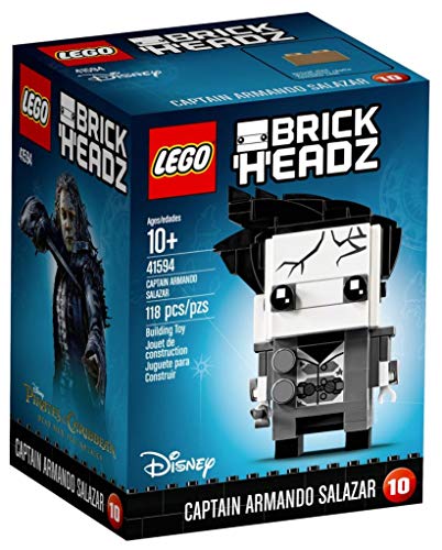 LEGO 41594 Brickheadz Capitán Salazar Piratas del Caribe