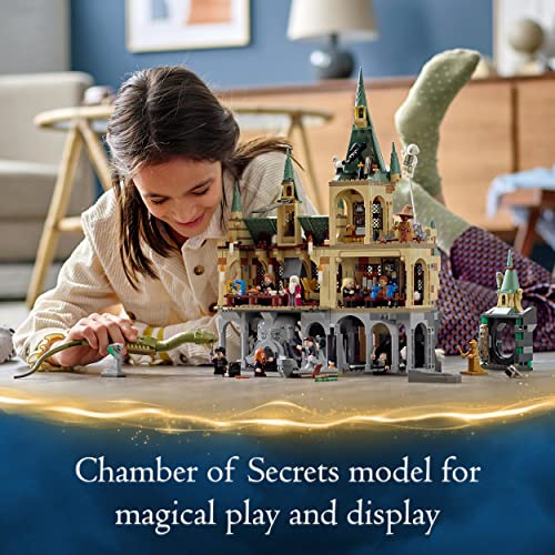 LEGO 76389 Harry Potter Castillo Hogwarts: Cámara Secreta, Set 20 Aniversario con Mini Figura Dorada & 76402 Harry Potter Hogwarts: Despacho de Dumbledore