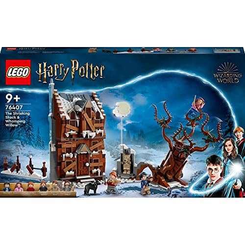 LEGO 76407 Harry Potter Casa de los Gritos y Sauce Boxeador, Juguete de Construcción 2en1, El Prisionero de Azkaban & 76402 Harry Potter Hogwarts: Despacho de Dumbledore, Castillo de Juguete