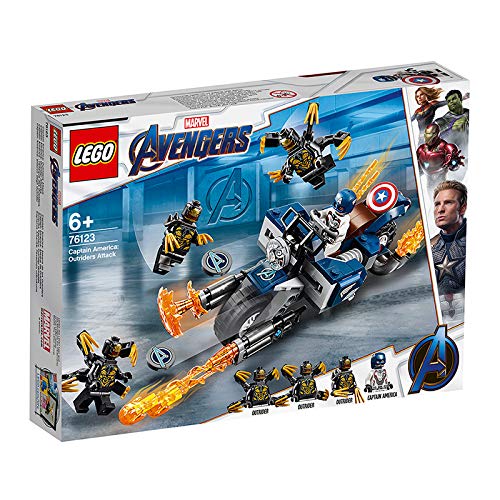 LEGO Capitan America Ataque DE LOS OUTRIDERS