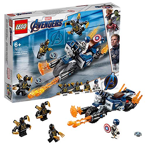 LEGO Capitan America Ataque DE LOS OUTRIDERS