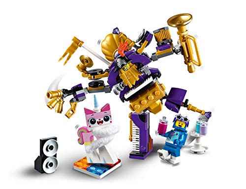 LEGO Movie - Equipo de Fiesta Systar, Nuevo Robot de Juguete, Hombre Orquesta de Metal de Barbagris, Novedad 2019 (70848)