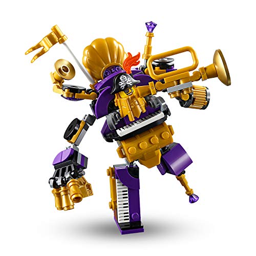 LEGO Movie - Equipo de Fiesta Systar, Nuevo Robot de Juguete, Hombre Orquesta de Metal de Barbagris, Novedad 2019 (70848)