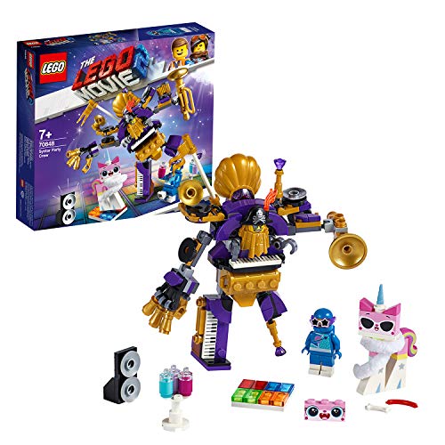 LEGO Movie - Equipo de Fiesta Systar, Nuevo Robot de Juguete, Hombre Orquesta de Metal de Barbagris, Novedad 2019 (70848)