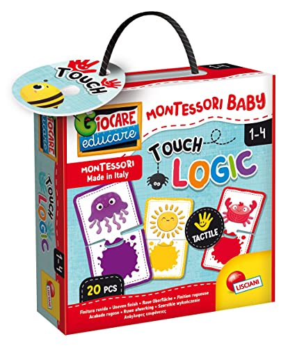 Lisciani - Montessori Baby Touch - Logic - Juego educativo táctil para bebés a partir de 1 año - 92697