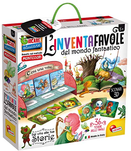 Liscianigiochi - Montessori l'inventafavole del Mundo Fantastico, 95216