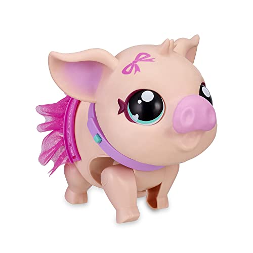 Little Live Pets- My Little Pig Pet Bella Juguete, Color cerdita (Famosa LPW01000)