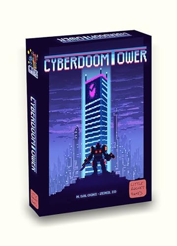 LITTLE ROCKET GAMES CYBERDOOM TOWER Juego de mesa en italiano