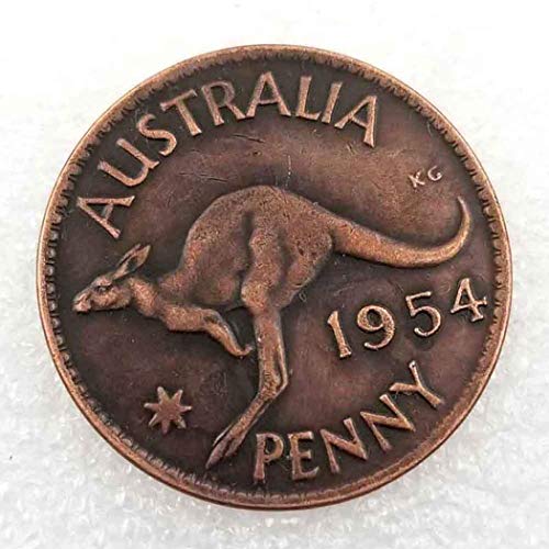 LKTingBax Monedas antiguas de Australia – Moneda Canguro Antigua Conmemorativa No Circulada – Gran Moneda de Australia – Descubre la historia de las monedas que hacen la vida más fácil