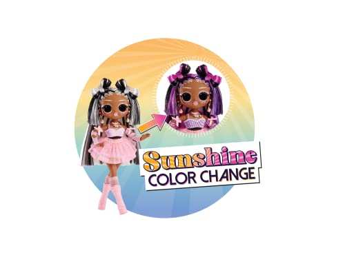 L.O.L. Surprise! OMG Sunshine Makeover Fashion Doll - SWITCHES - Incluye Funciones de Cambio de Color, Múltiples Sorpresas y Accesorios Fabulosos - Regalo para Niños 4+ Años