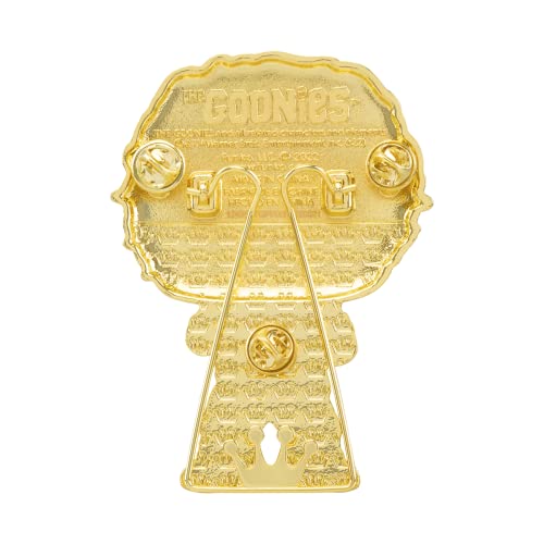 Loungefly Funko POP! Pin De Esmalte De Esmalte Grande GOONIES: CHUNK - Mikey - The Goonies Pin De Esmalte - Broche Imperdible Coleccionable - Para Mochilas & Bolsas - Idea Para Regalo - Fans De Movies