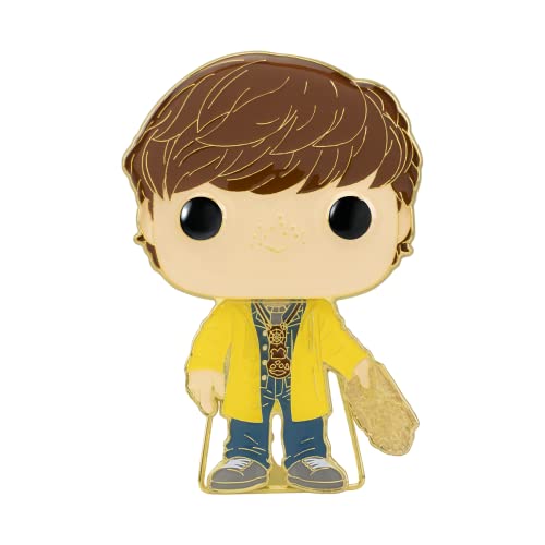 Loungefly Funko POP! Pin De Esmalte De Esmalte Grande GOONIES: MIKEY - Chunk - The Goonies Pin De Esmalte - Broche Imperdible Coleccionable - Para Mochilas & Bolsas - Idea Para Regalo - Fans De Movies