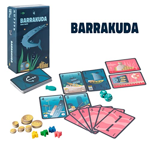 Ludilo - Barrakuda | Juegos De Cartas | Juegos De Mesa Niños 7 Años | Juegos Educativos 7 Años | Regalo Niño 7 Años O Más | Juegos Infantiles De Cartas