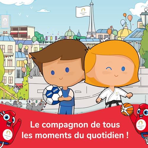 Lunii – Ma Factory à Histoires – Edición limitada Juegos Olímpicos y Paralímpicos de París 2024 – Cuentadora interactiva para niños a partir de 3 años – Caja de historias fabricada en Francia – Nuevo