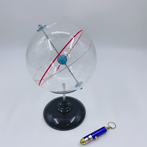 Lxwyq Kit de Modelo de Globo Celeste de plástico, Equipo de Experimento de demostración de geografía y astronomía para Adultos y niños Herramienta de Amanecer de geografía