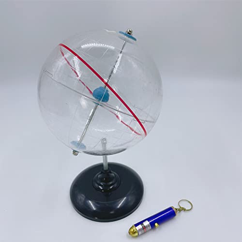 Lxwyq Kit de Modelo de Globo Celeste de plástico, Equipo de Experimento de demostración de geografía y astronomía para Adultos y niños Herramienta de Amanecer de geografía