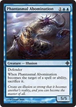 Magic The Gathering Abominación Fantasmal