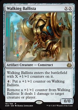 Magic The Gathering - Balista caminante - Revolta de éter - Lámina