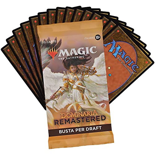 Magic The Gathering- Draft Booster, Multicolor (Wizards of The Coast D15051030), versión Italiana