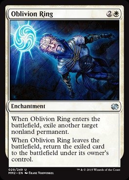 Magic The Gathering - Oblivion Ring (029/249) - Modern Masters 2015 by