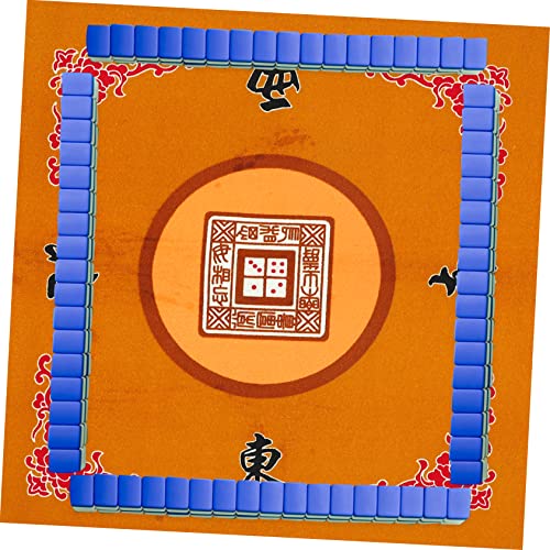 MAGICLULU 1Pc Mahjong Mantel Mesa De Mahjong Fieltro Cuadrado Mesa De Mahjong Juego De Mesa Mantel Estera De Juego De Mesa Decoración De Escritorio De Oficina Juego De Póquer Mantel