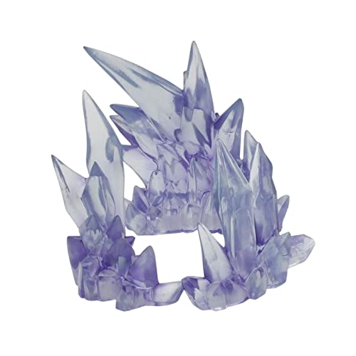 MagiDeal Soul Ice Effect Figura de acción Modelo de exhibición Ornamento, Serie de Efectos Especiales, Efecto Energía Aura Efecto Soporte, Modelo de Efecto de, Violeta