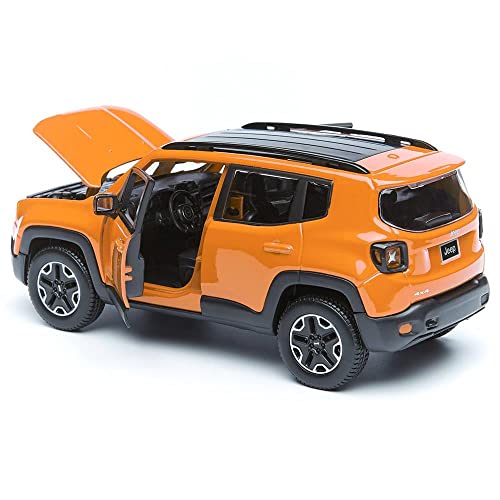 Maisto Jeep Renegade en Escala 1/24 31282R, Colores aleatorios, (31282)