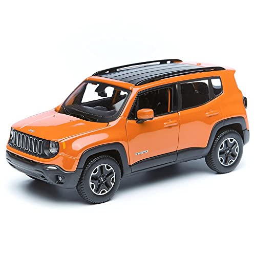 Maisto Jeep Renegade en Escala 1/24 31282R, Colores aleatorios, (31282)