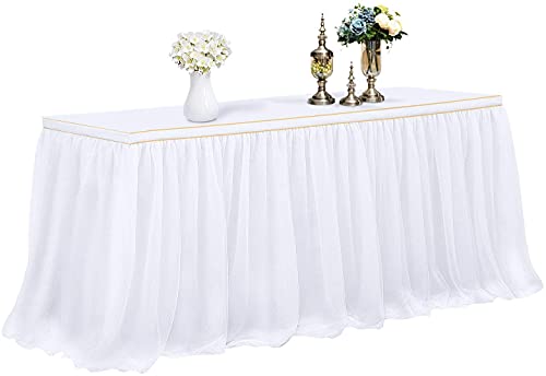 Mantel de Mesa para Fiestas, Banquetes de Boda, decoracin del hogar, a Prueba de Arrugas, para Fiestas de Navidad (1.83m x 0.8m, Blanco)