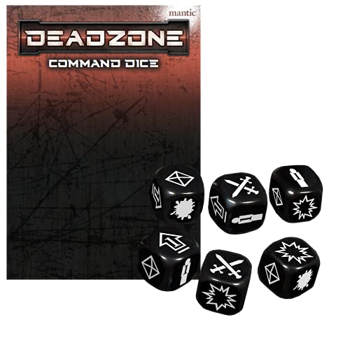 Mantic Deadzone Command - Paquete de Dados