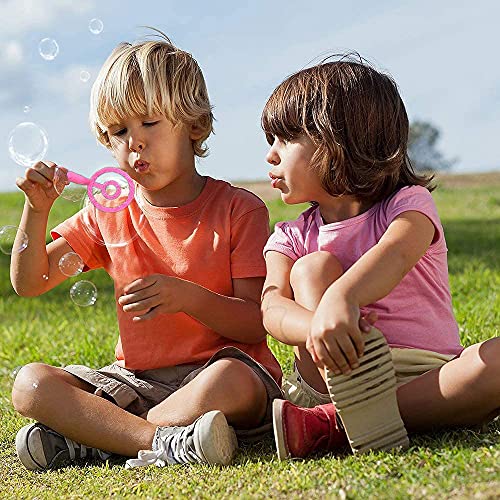 Maquina de Burbujas,Varita de Burbuja Kit,Juego de Burbujas de Jabón,Creativo Bubbles Maker para Niños Juegos al Aire Libre en Interiores 15 Piezas