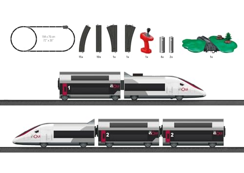 Märklin 029406 - Maqueta de Tren TGV Duplex, Multicolor