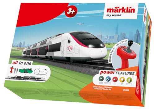 Märklin 029406 - Maqueta de Tren TGV Duplex, Multicolor