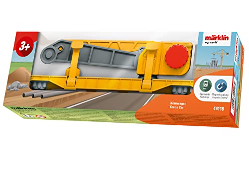 Märklin-44118 Kranwagen Maerklin 44118 H0 my World - Camión grúa, Multicolor