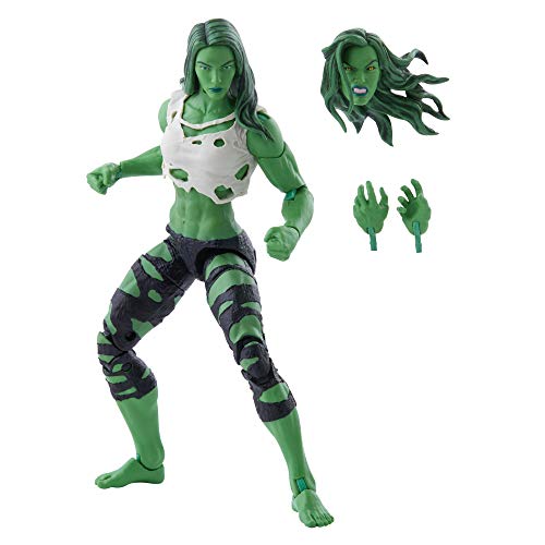 Marvel Classic-Hasbro Marvel Legends Series Avengers-Figura de Hulk a Escala de 6 Pulgadas y 3 Accesorios para niños a Partir de 4 años, Color Cranberry F1123