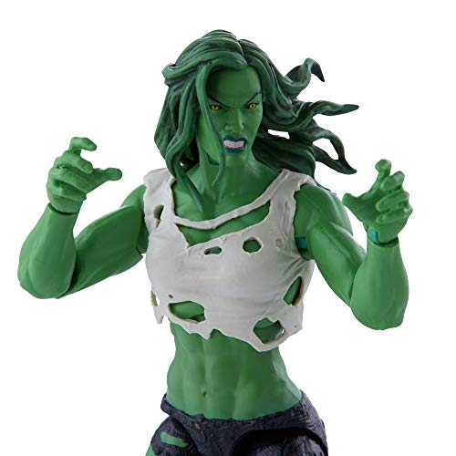 Marvel Classic-Hasbro Marvel Legends Series Avengers-Figura de Hulk a Escala de 6 Pulgadas y 3 Accesorios para niños a Partir de 4 años, Color Cranberry F1123