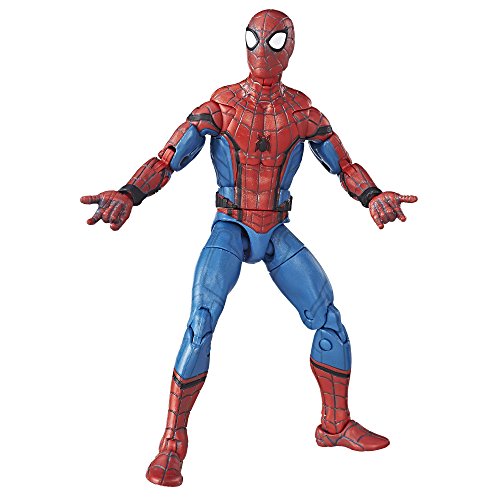 Marvel Legends Spider-Man - Figura de acción de Spider-Man (Pieza para construcción del Buitre), 15,24 cm