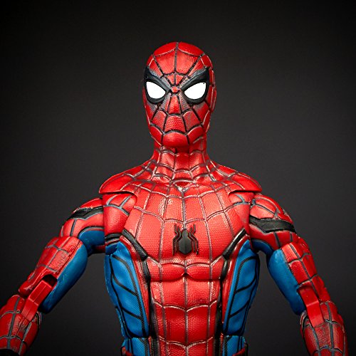 Marvel Legends Spider-Man - Figura de acción de Spider-Man (Pieza para construcción del Buitre), 15,24 cm