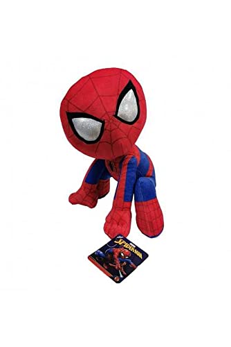 Marvel - Peluche Spiderman trepador con ventosas 10'24"/26cm Calidad Soft
