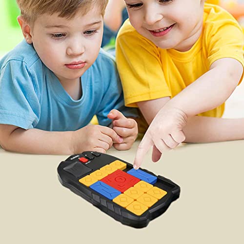 Mashin Diapositivas Rompecabezas | Juegos Mesa electrónicos | Super SliBrain Games mejorados, Electronic Flow Slider Travel, Stem Toys para Todas Las Edades