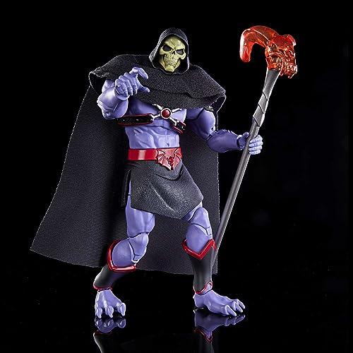 Masters del Universo MOTU Horde Skeletor Figura de acción con accesorios, juguete +6 años (Mattel HLB52)