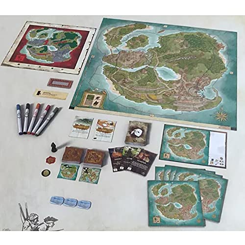 Matagot, Captain Silver: Revenge Treasure Island Expansion, Board Game, 2-5 Players, Ages 10+, 45 Minutes Playing Time